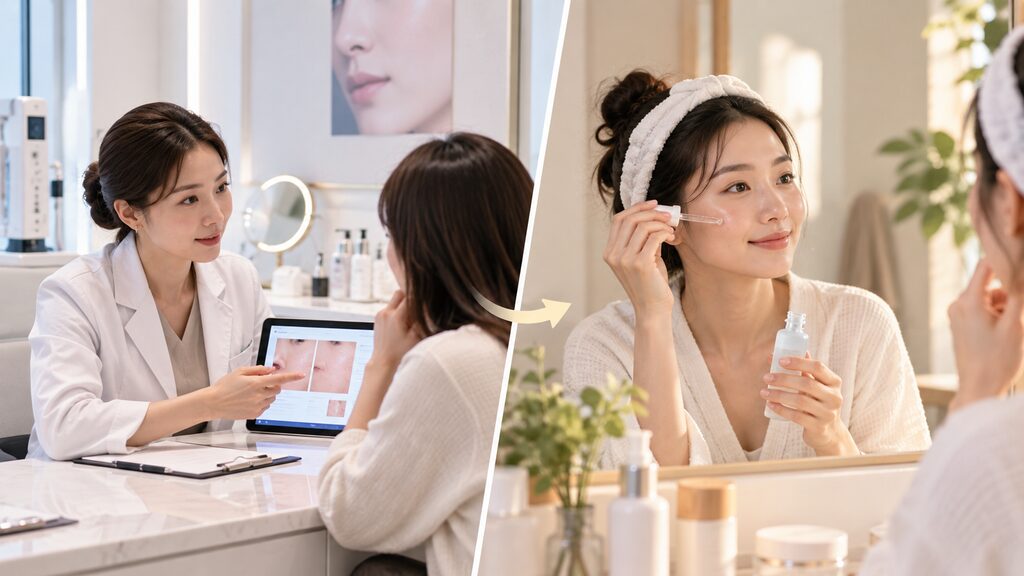 Korean clinic-inspired skincare moving into everyday home beauty routines